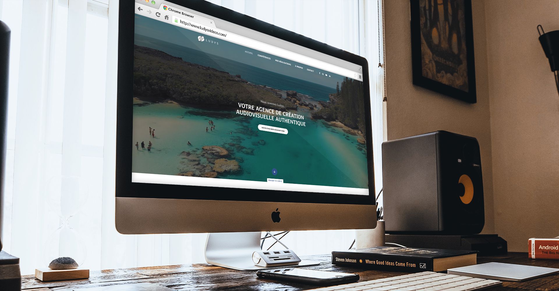 Screenshot site web Ludys Vidéos